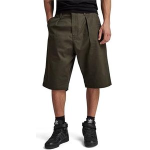 G-STAR RAW Geplooide chinoshort, Meerkleurig (Sage/Shadow Olive D24544-d519-g303), 32W