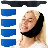 SURFOU Verstandskies Koelkompres, 4 stuks (zwart)