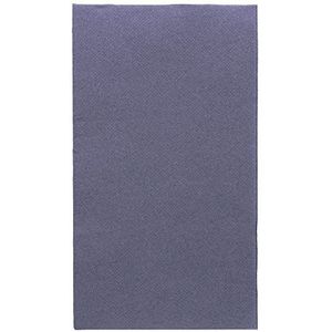 Servetten ""Double Point"" Ecolabel gevouwen 1/6 18 G/M2 33 x 40 cm marineblauw papieren doek - 2000 Un.