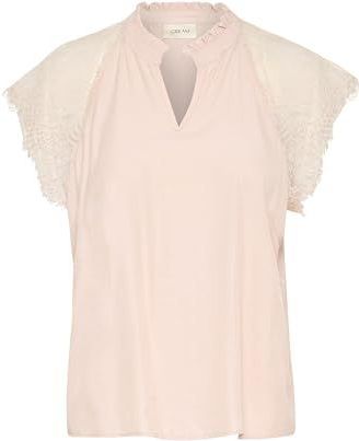 Cream - Crnola Lace Blouse - Blouse - Beige