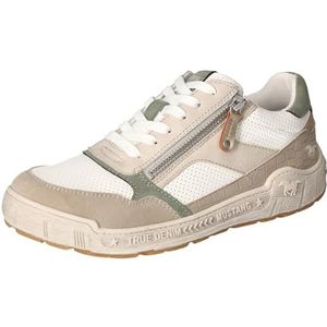 MUSTANG Dames 1290-305 sneakers, 40 EU, taupe, 40 EU