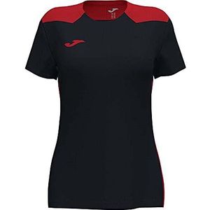 Championship VI T-shirt met korte mouwen zwart rood, 901265.106.L