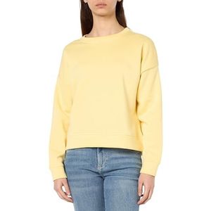 PIECES Pcchilli Ls Sweat Noos Sweatshirt voor dames, geel (pale banana), XL