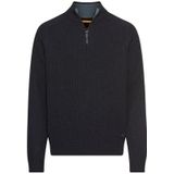 camel active - Gebreide Troyer - Marineblauw - Pure Lamswol