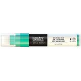 Liquitex 4610660 Professional Paint Acryl - Marker acrylverf, lichtecht - Brede punt - 8-15mm, Bright Aqua Green