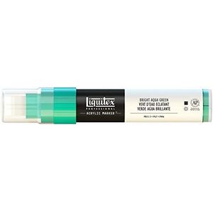 Liquitex 4610660 Professional Paint Acryl - Marker acrylverf, lichtecht - Brede punt - 8-15mm, Bright Aqua Green