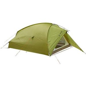 VAUDE 3-persoons tent Taurus 3P, 3 personen koepeltent voor kamperen of wandeltochten, gemakkelijk op te bouwen, mossy groen, één maat, 114991480