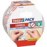 tesa Pack EXPRESS, Transparant, 50m x 50mm