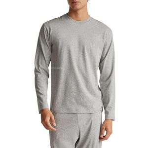 United Colors of Benetton Bovendeel van de pyjama voor heren, Grijs, L