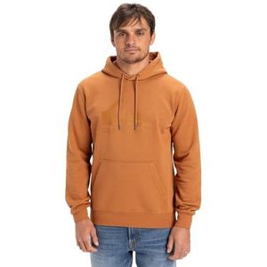 Quiksilver Comp Logo Hoodie trui voor heren, Bran, XL