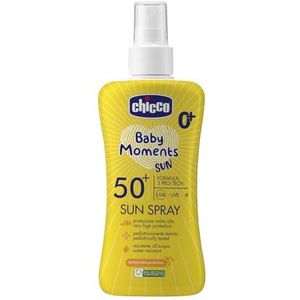Chicco - Baby Moments Sun - Zonnebrand - Bruiningsspray SPF 50+ - 150 ml