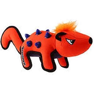 GiGwi Duraspikes Extra duurzaam hondenspeelgoed oranje wasbeer interactief kauwspeelgoed voor stoere kauwers