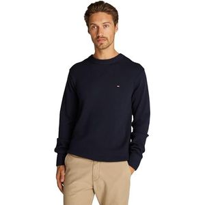Tommy Hilfiger - Trui - Donkerblauw - 100% Biologisch Katoen