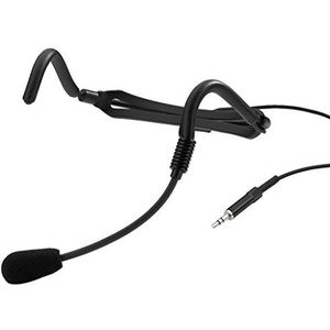 MONACOR IMG Stageline HSE-120 232180 Electret Headset Microfoon Zwart