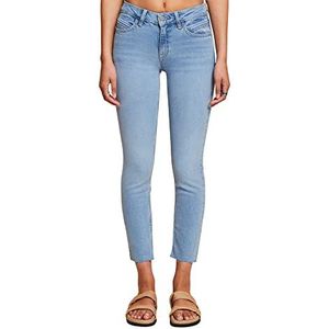 ESPRIT Dames 043EE1B303 Jeans, 903/BLUE Light WASH, 24/28, 903/Blue Light Wash., 24W x 28L