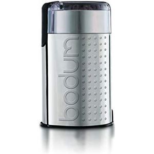 BODUM - 11160-57EURO-4SS - Elektrische koffiemolen met lamellen - 150 W - Metalen schaal