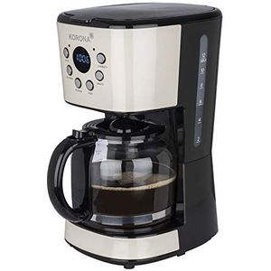 Korona KOR 10666 Koffie auto.12Tas.crème - Filterkoffiezetapparaat - Wit