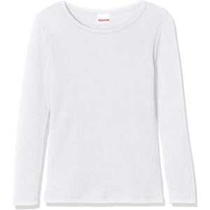 Damart - Uniseks T-shirt, lange mouwen, thermolactyl-thermotop, pluizig mesh met zacht gevoel, warmtegraad 3, wit (wit 56700-01010-), 10 Jaar