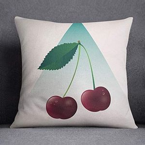 Bonamiason Decoratieve kussenslopen 45x45 cm, Kussenhoezen Bank, Decoratieve Kussenhoesjes, Kussensloop Sierkussen Kerstmis - Ontworpen en geproduceerd in Turkije