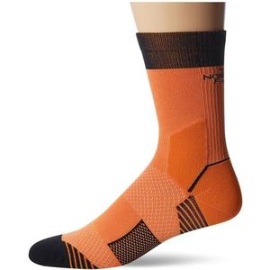 The North Face Trail Run Crew Sokken voor heren Vivid Flame/Tnf Black XS