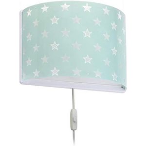 Dalber Kinderen Wandlamp, Kinderlamp Wandlamp Sterren Sterren Groen