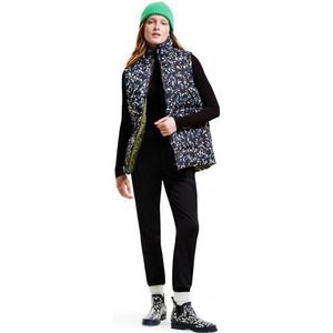 Regatta Womens Orla Kiely bedrukte gewatteerde bodywarmer gilet, Blauw, L
