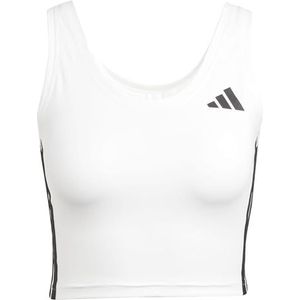 Adidas - Train Essentials 3 Stripes - Crop Mouwloos T-shirt
