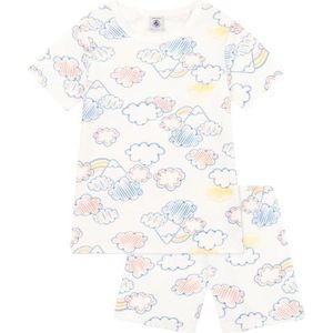 Petit Bateau Pyjacourt voor jongens, Meerkleurig, 24 Maanden