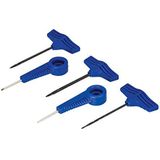 Silverline 245060 Twist Gimlet, Bradawl en Awl - Set van 5