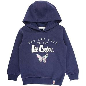Lee Cooper Sweatshirt met capuchon, Marineblauw, 4 Jaren