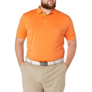 Callaway Opti-dri golfpoloshirt met korte mouwen voor heren, Wortel, XXL