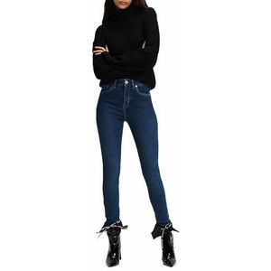 Karl Lagerfeld Jeans, Dames, High Rise Skinny Denim, Skinny Leg, Blauw, 2432