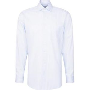 SEIDENSTICKER - SMART ESSENTIALS - Zakelijk Overhemd - Lichtblauw/Wit