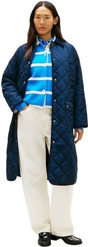TOMMY HILFIGER Wintermantel  donkerblauw