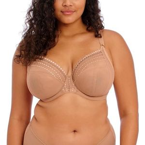 Elomi Dames Plus Size Matilda Onderdraad Plunge BH, Caffe Au Lait, 36HH, Caffe Au Lait, 80M