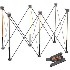BORA - Duizendpoot CT6 - Draagbare Opvouwbare Werkstandaard - 36 Inch Werkhoogte - 2ft x 4ft