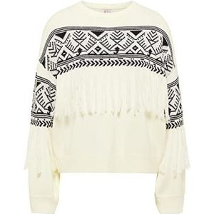 aleva Gebreide damestrui 19019445-AL04, wolwit zwart, XL/XXL, wolwit zwart, XL/XXL