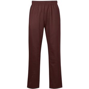 TRIGEMA Joggingbroek voor dames, trainingsbroek met zakken met ritssluiting, voor vrije tijd, sport en streetwear, 574092, bruin (kastanje), L