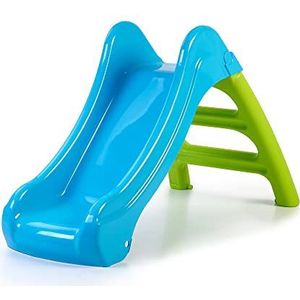 FEBER First Slide, kleine en kleurrijke kinderglijbaan 2-in-1, met slangopening om in een waterglijbaan te veranderen, voor jongens en meisjes vanaf 1 jaar, Famosa (FEB04000)