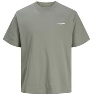JACK & JONES Heren Jcolido Photo Back Tee Ss Crew Neck, shadow, L