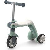 Smoby 750615 - Switch Scooter voor kinderen met 3 wielen, 2-in-1 loopfiets en driewieler scooter met in hoogte verstelbaar stuur, vanaf 18 maanden tot 3 jaar