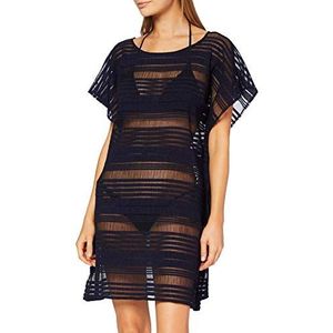 Fashy dames strandjurk, marine, M