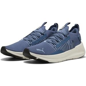 PUMA Unisex Softride Symmetry Fuzion Ls Road Running Schoen, Donker Indigo Koel Blauw Alpine Sneeuw, 44 EU
