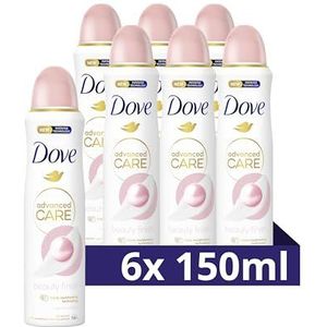 Dove Advanced Care Beauty Finish Anti-Transpirant Deodorant Spray, biedt tot 72 uur bescherming tegen zweet - 6 x 150 ml - Voordeelverpakking