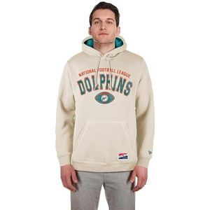 MIAMI DOLPHINS Unisex NFL 3rd Down Hooded Pullover Classic Stone Official Team Color Sweatshirt