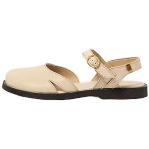El Naturalista - 2587411ZZ005_020 - Leren Sandalen - Beige - Plat - Gesp - Casual