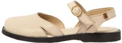 El Naturalista - 2587411ZZ005_020 - Leren Sandalen - Beige - Plat - Gesp - Casual