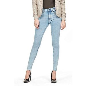G-STAR RAW Lhana High Super Skinny Jeans voor dames, blauw (Sun Faded Iceberg D15179-9136-b165), 27W x 28L