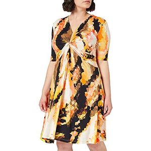 Taifun Damesjurk, gebreide jurk, Papaya patroon, 44