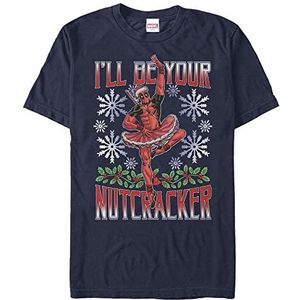 Marvel Deadpool - Deadpool Nutcracker Unisex Crew neck T-Shirt Navy blue XL